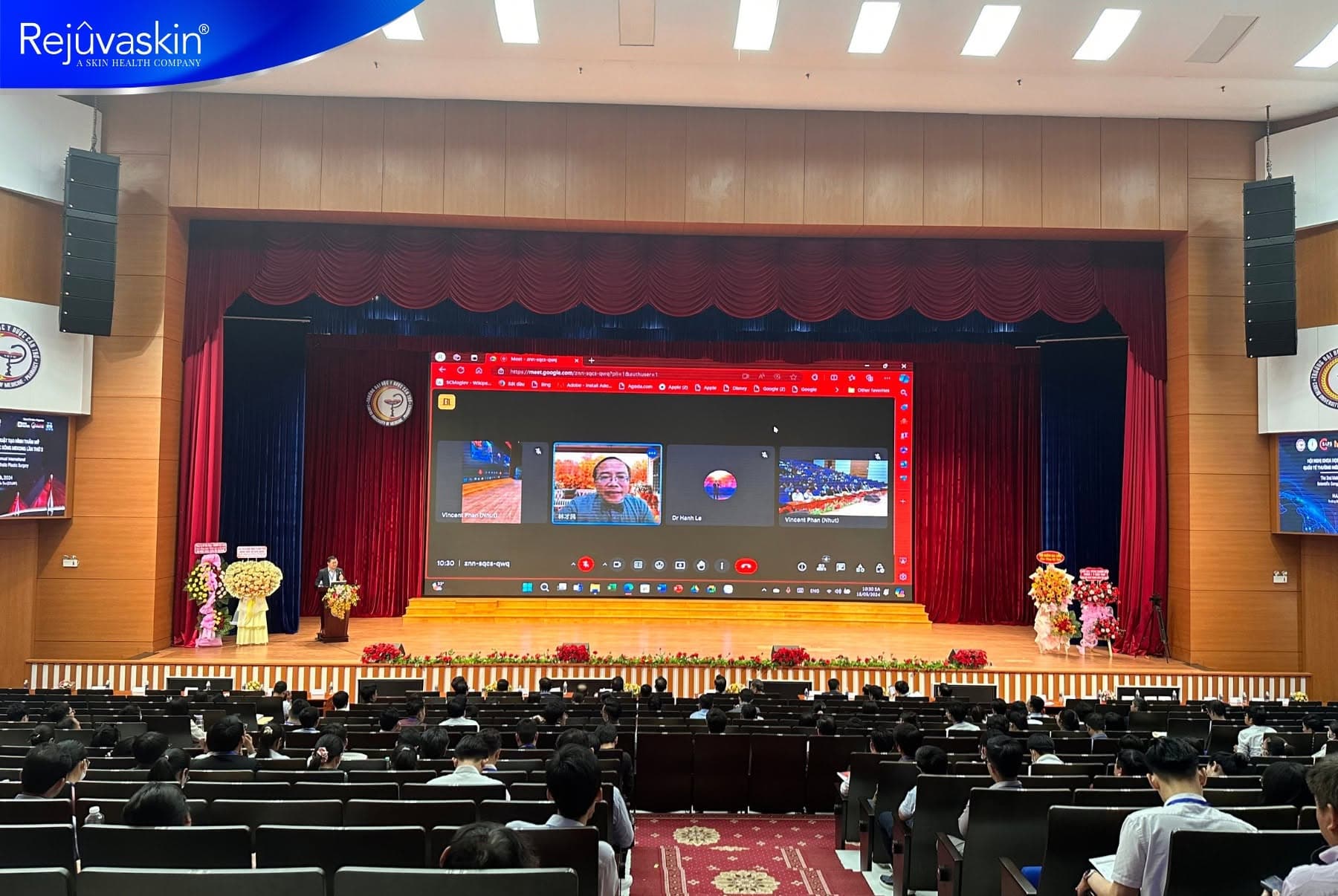 Phiên báo cáo kết nối trực tuyến tại Hội nghị khoa học Quốc tế Mekong lần thứ II năm 2024